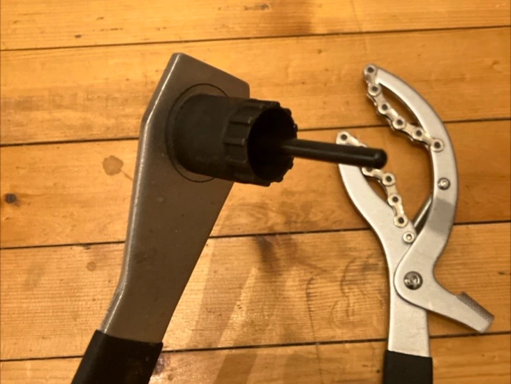 Kassettavdrager og -tang shimano