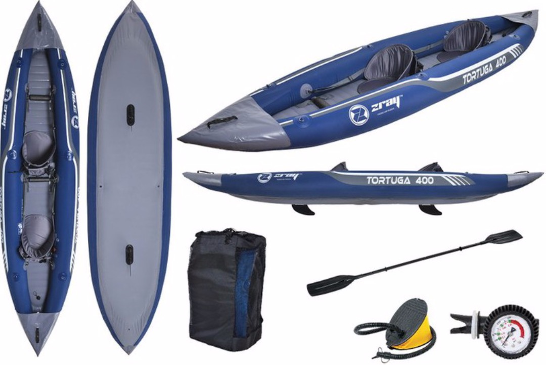 Kjekk oppblåsbar kajakk for 2stk personer 