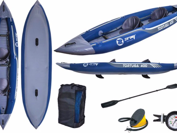 Kjekk oppblåsbar kajakk for 2stk personer