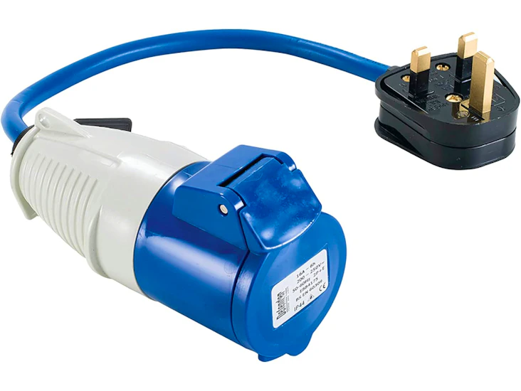 16a fly lead converter 13a – 16a 230v