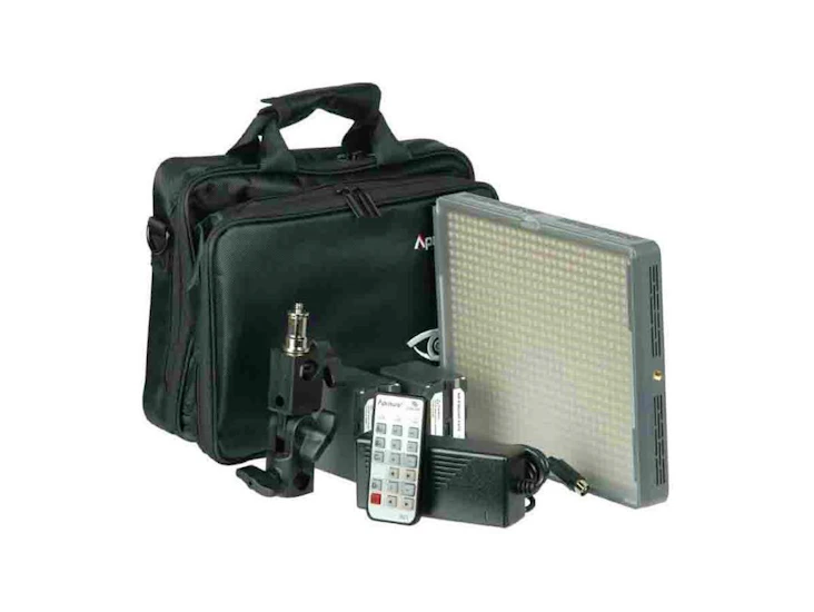 2x led-belysning aputure amaran hr672c