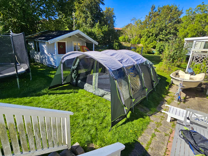 Outwell greenwood 6. stort och rymligt tält för 6 personer se bild för exakta mått.