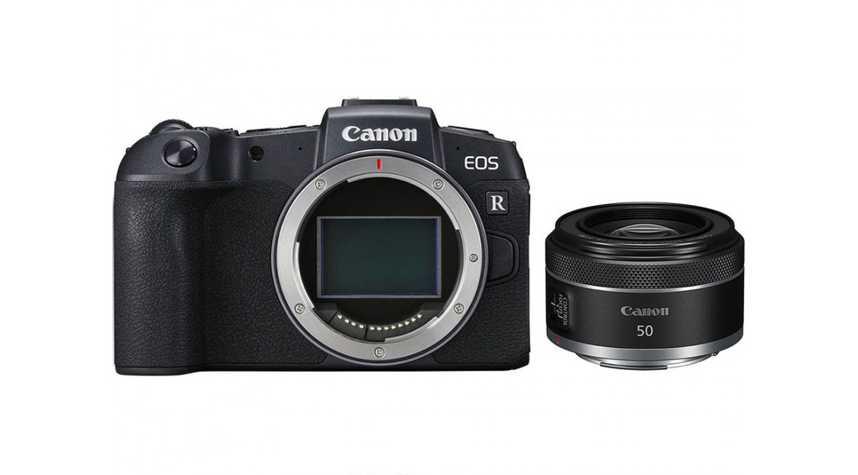 Canon eos r + rf 50mm f1.8 stm lens