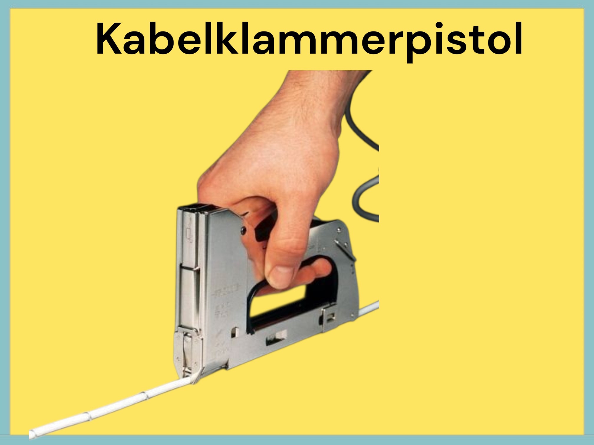 Rapid r36 kabel klammerpistol proffs
