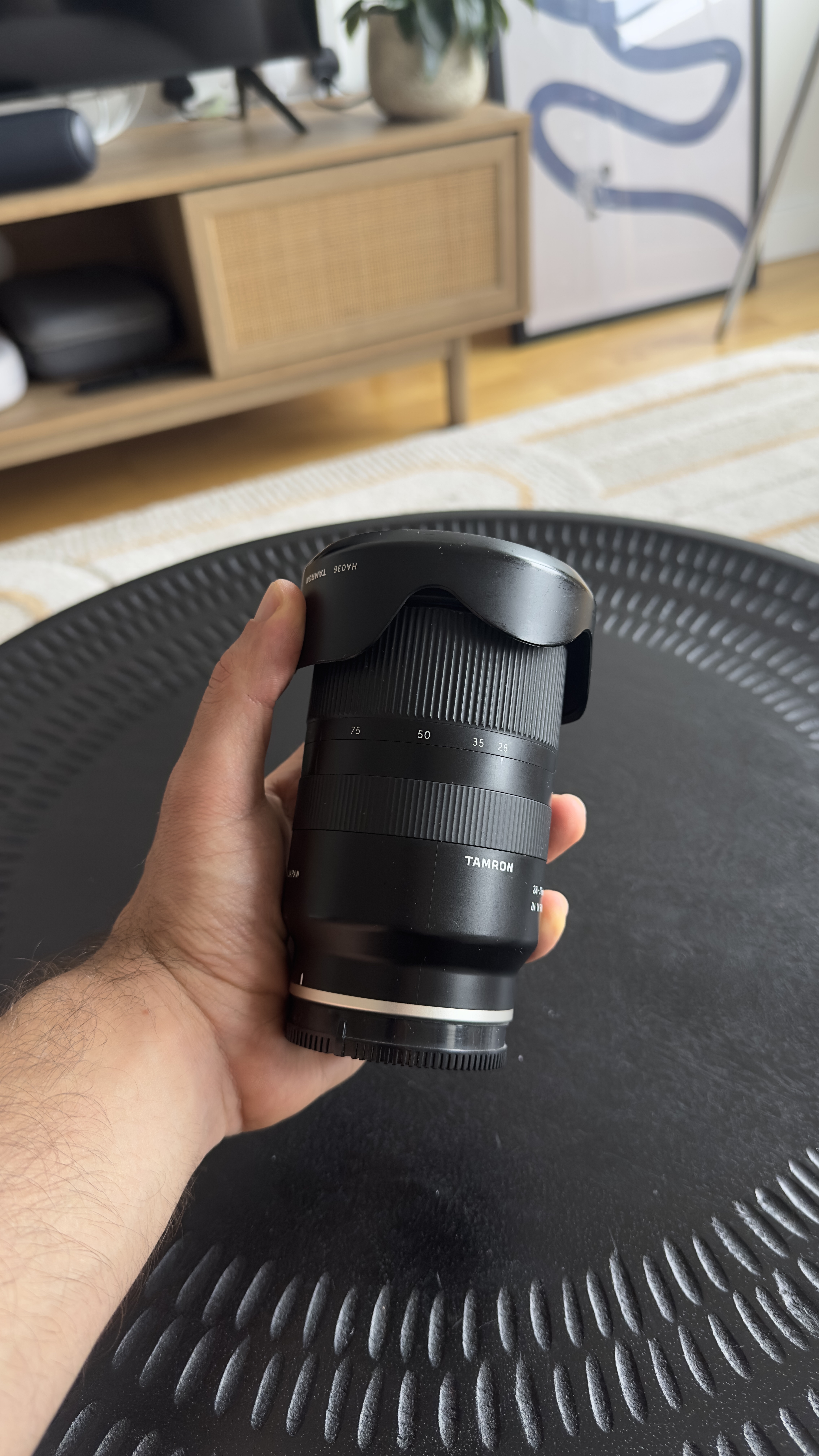 Tamron 28-75mm f2.8 sony e zoom lens