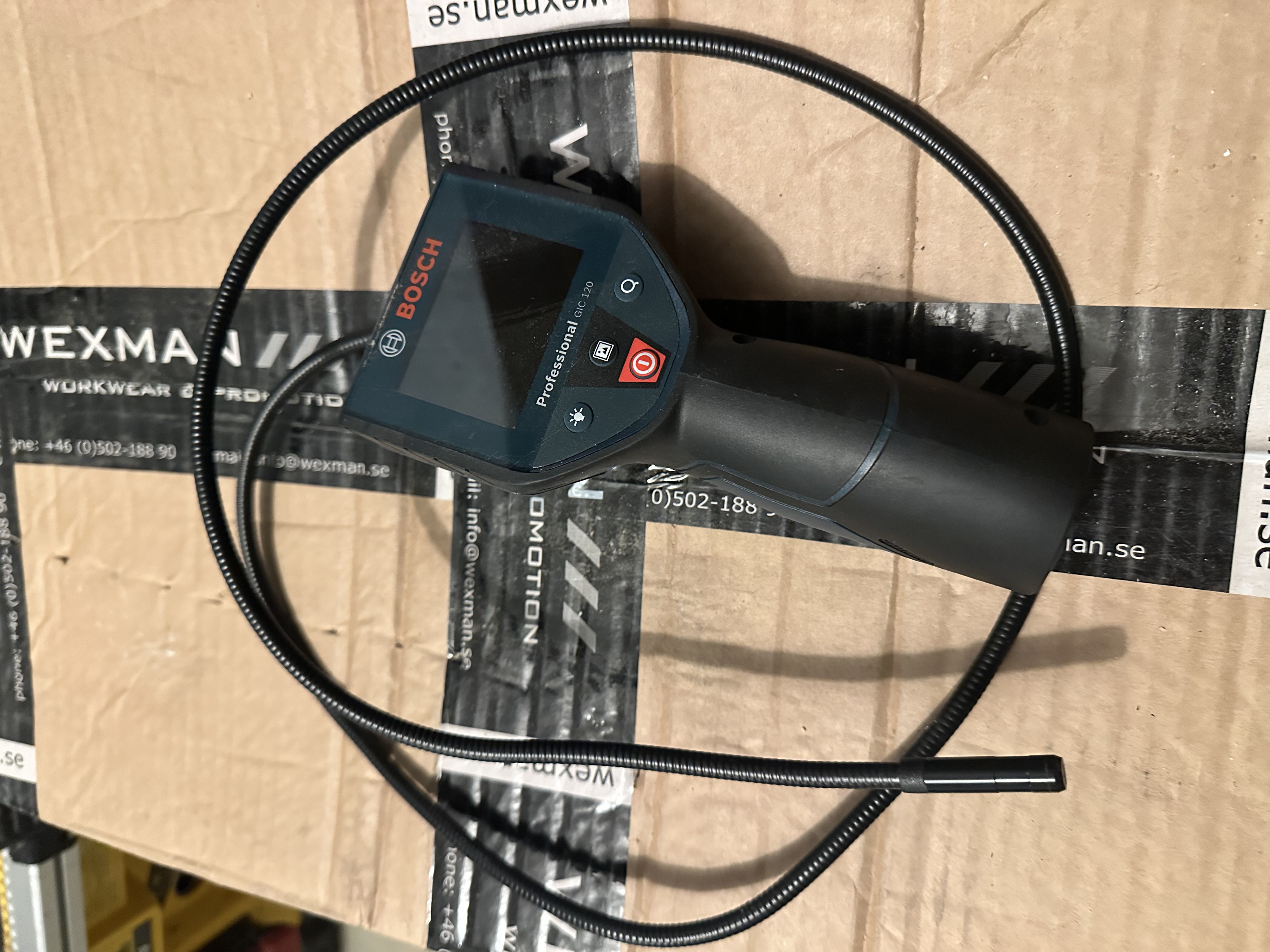 Bosch professional inspektionskamera