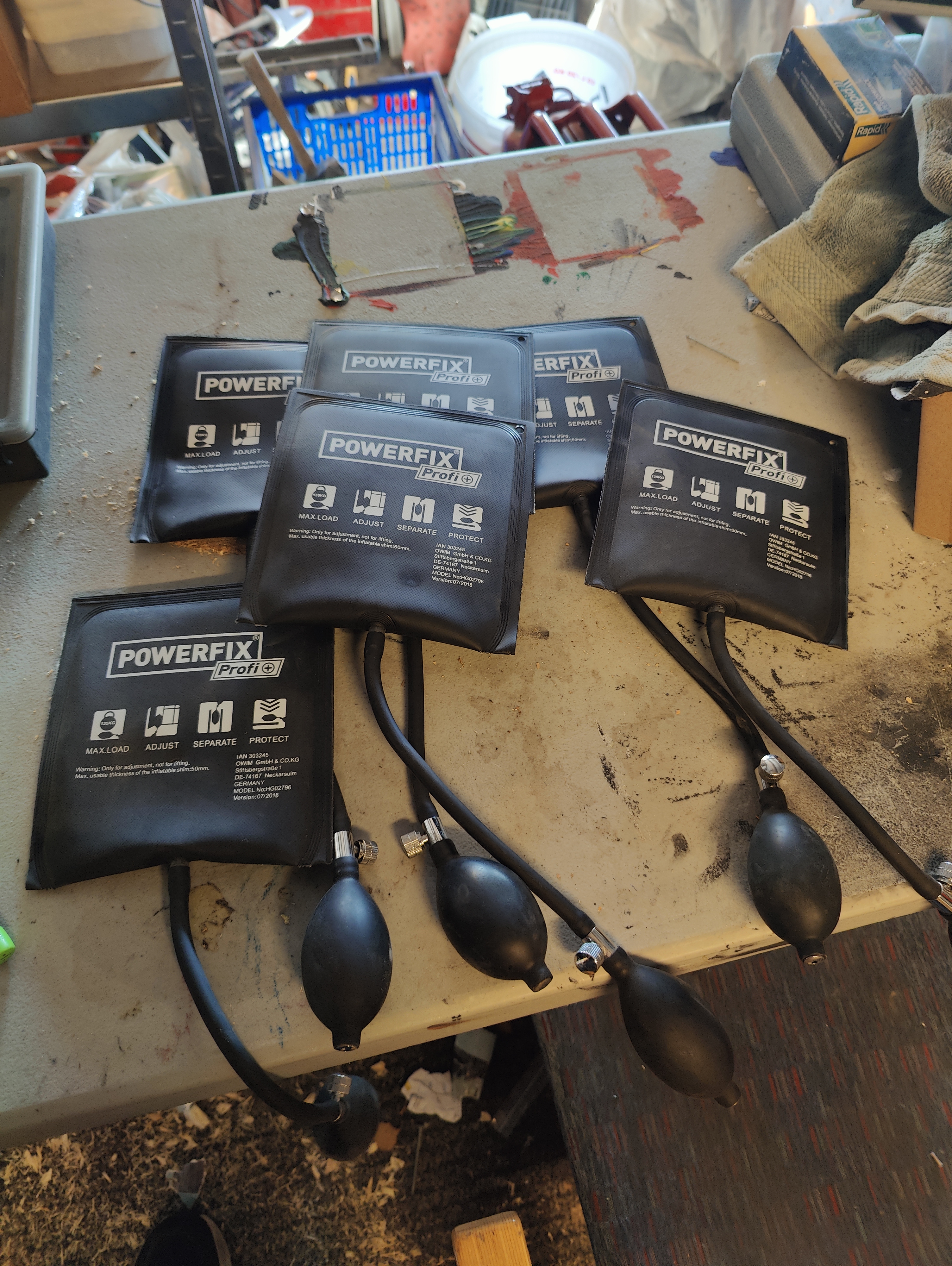 Montagekudde/lytkudde x6