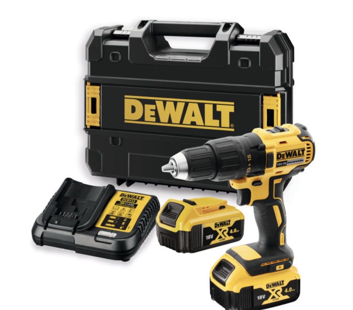 Dewalt skruemaskine m batteri og oplader