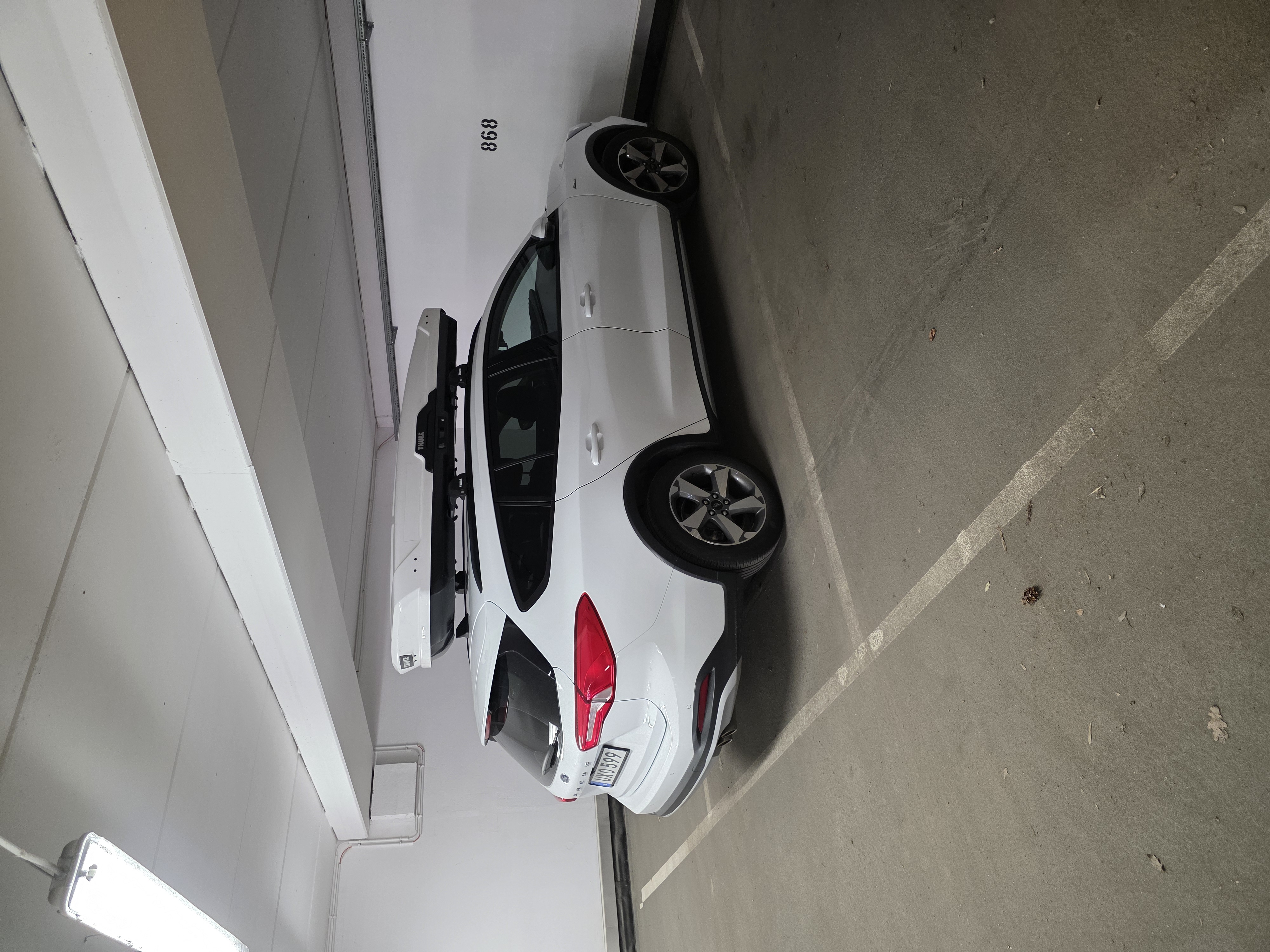 Thule takbox och räcken till ford focus