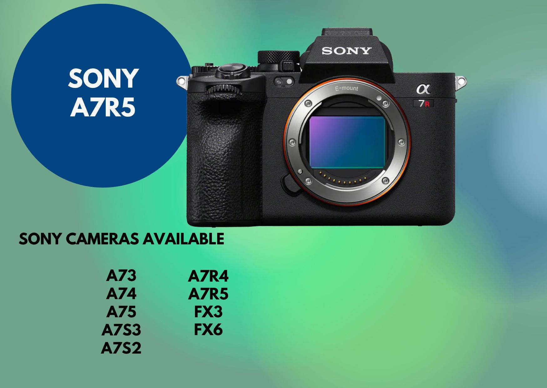 Sony a7r5 sony a7rv camera ; sony camera a7r5