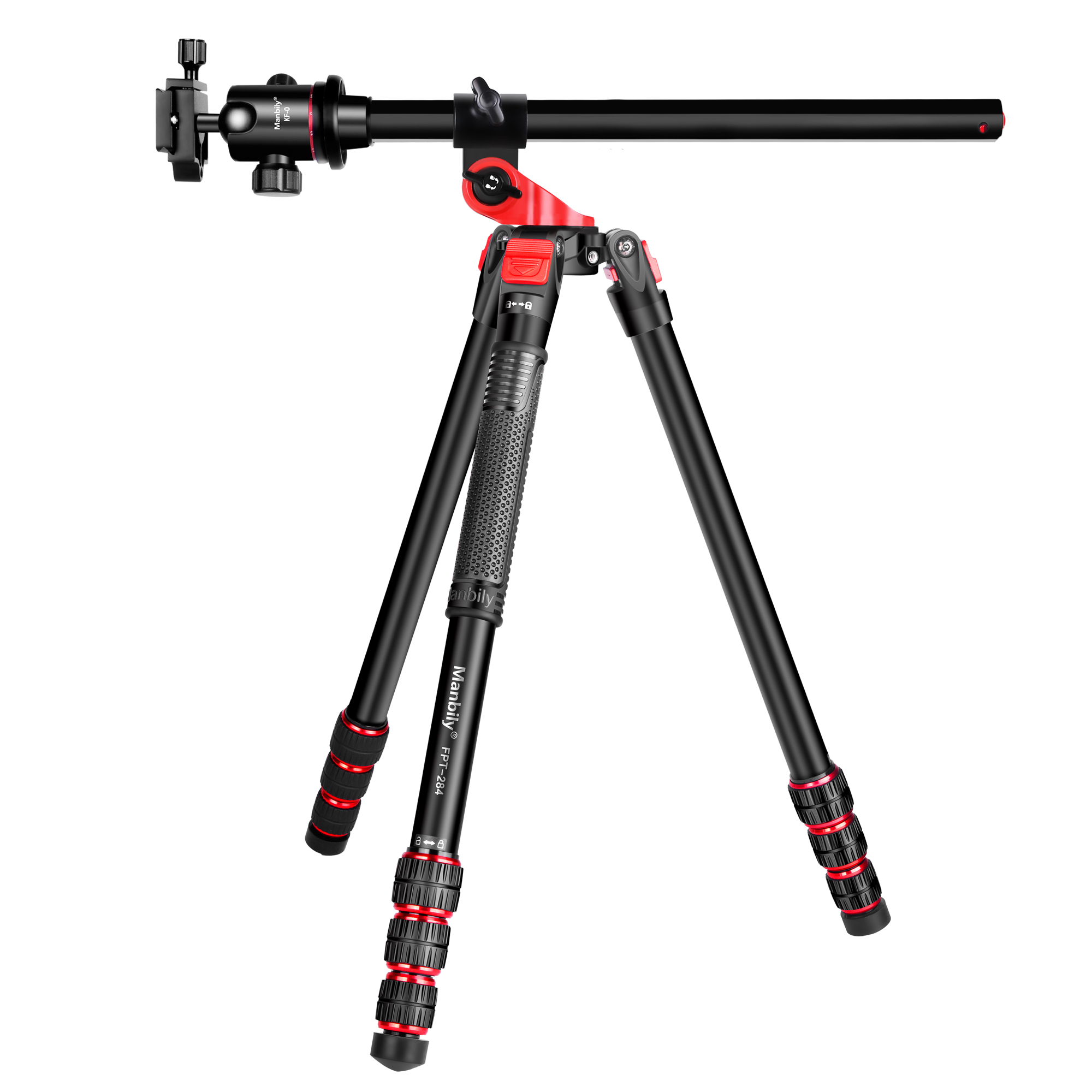Manbily fpt-284 tripod - horizontal 360 arm