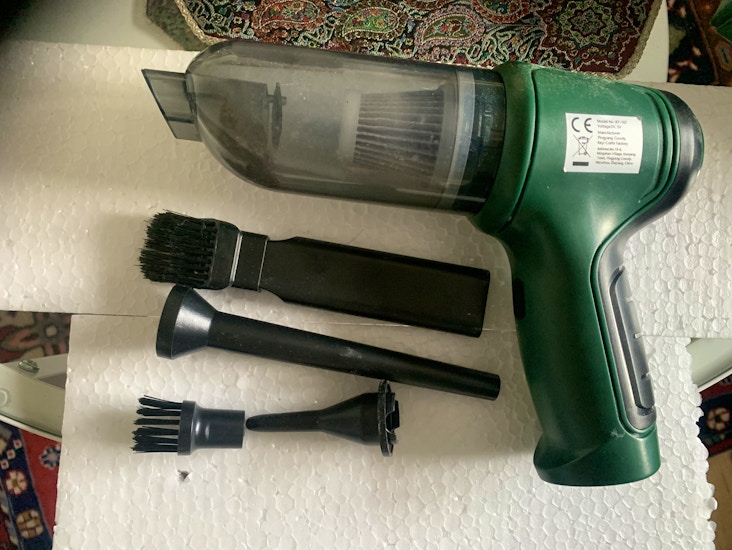 Batteri charge vakuum dammsugare