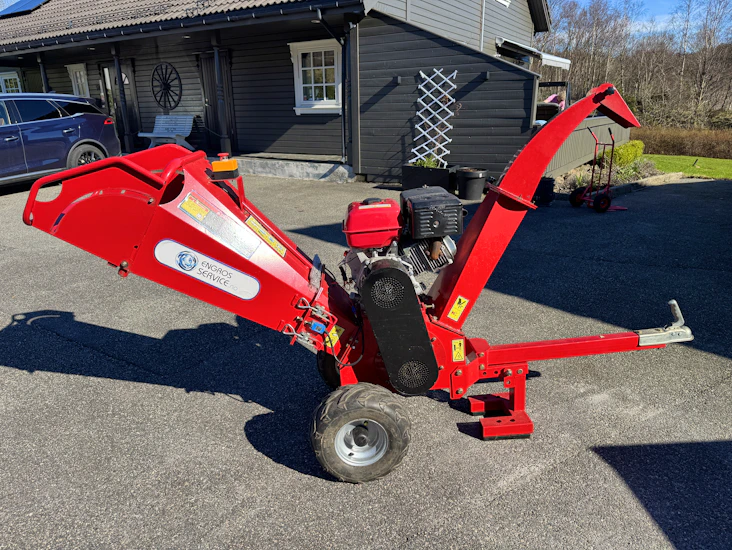 Kraftig flishugger / kompostkvern