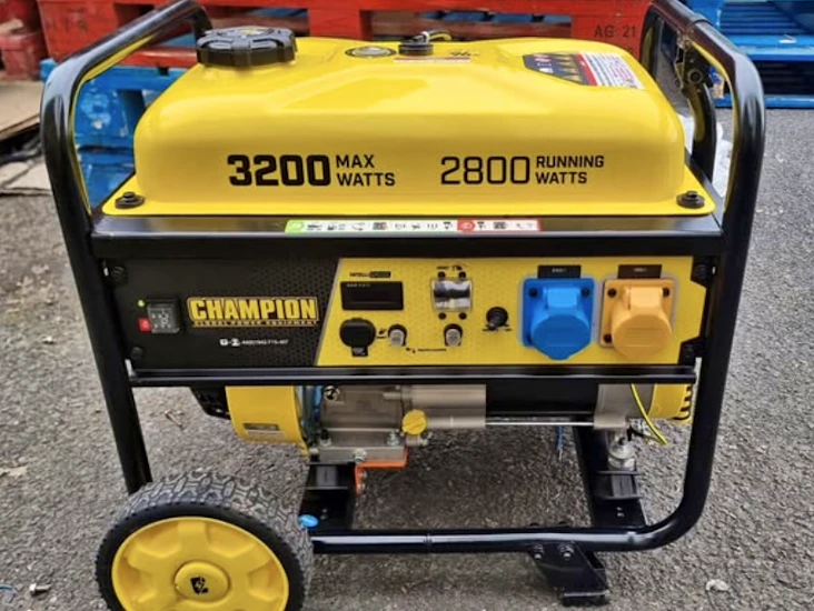 2.8kw generator (max 3.2kw)