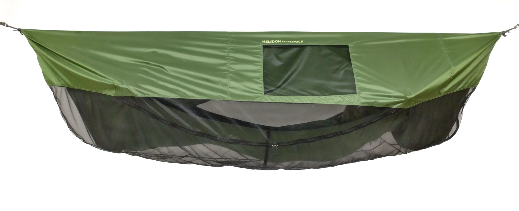Helsdon hammock -ett helt plant hängmattetält