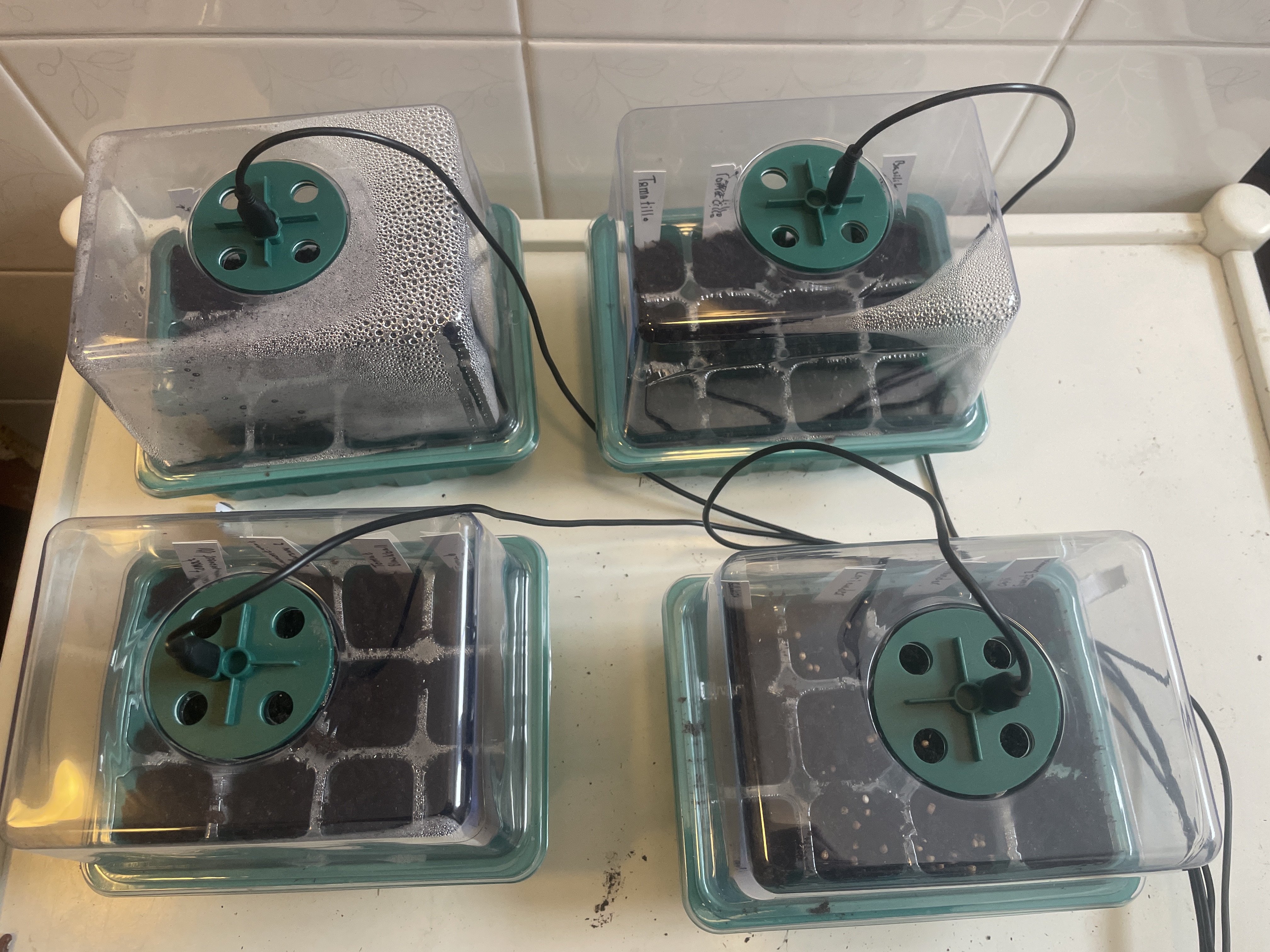 Krukbrätte med inbyggd belysning 