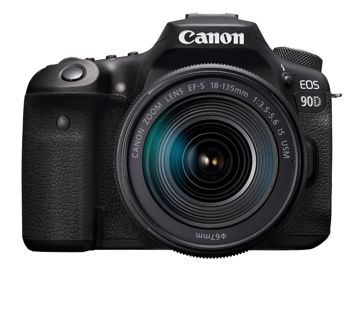 Appareil photo reflex numérique eos 90d de canon avec objectif is usm 18-135mm