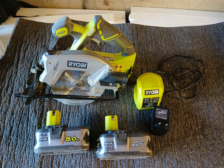 Sirkelsag, batteridrevet