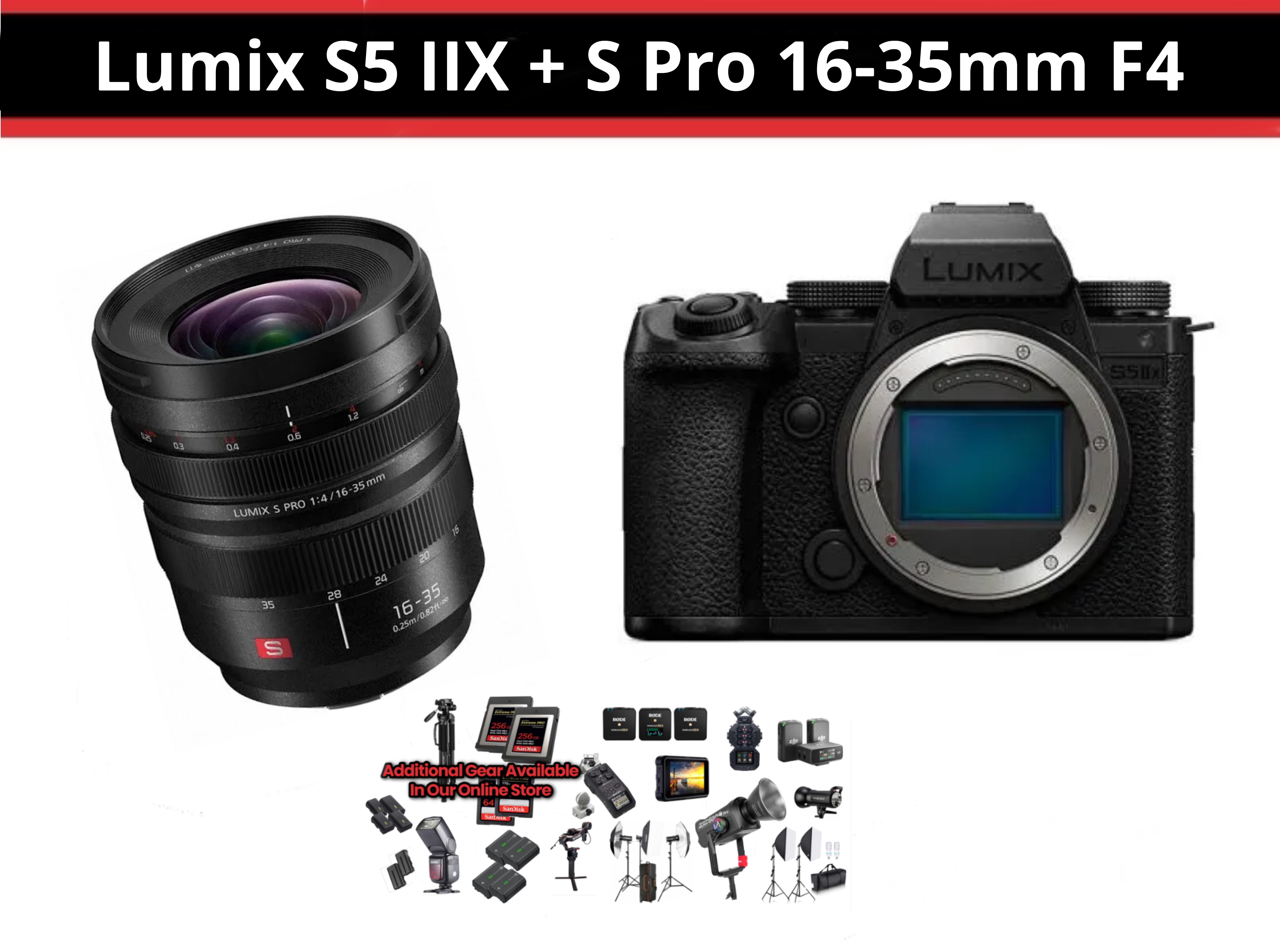 Lumix s5iix + s pro 16–35mm f/4 ( s5 iix )