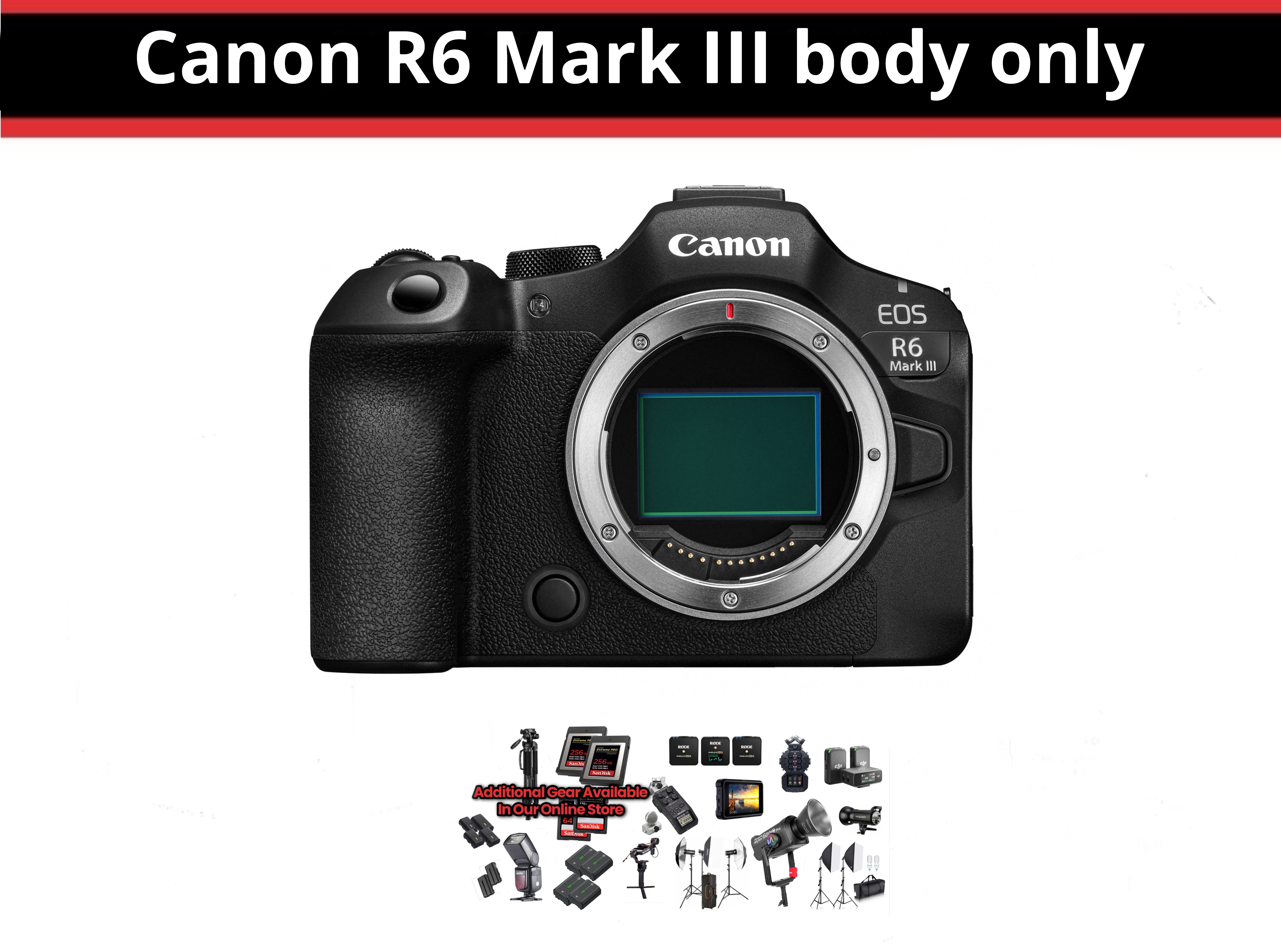 Canon r6 mark iii body only