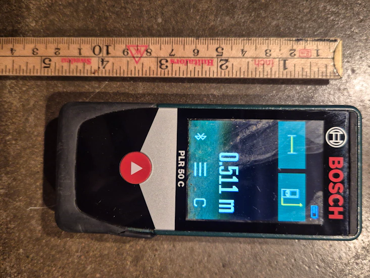 Lasravståndsmätare bosch