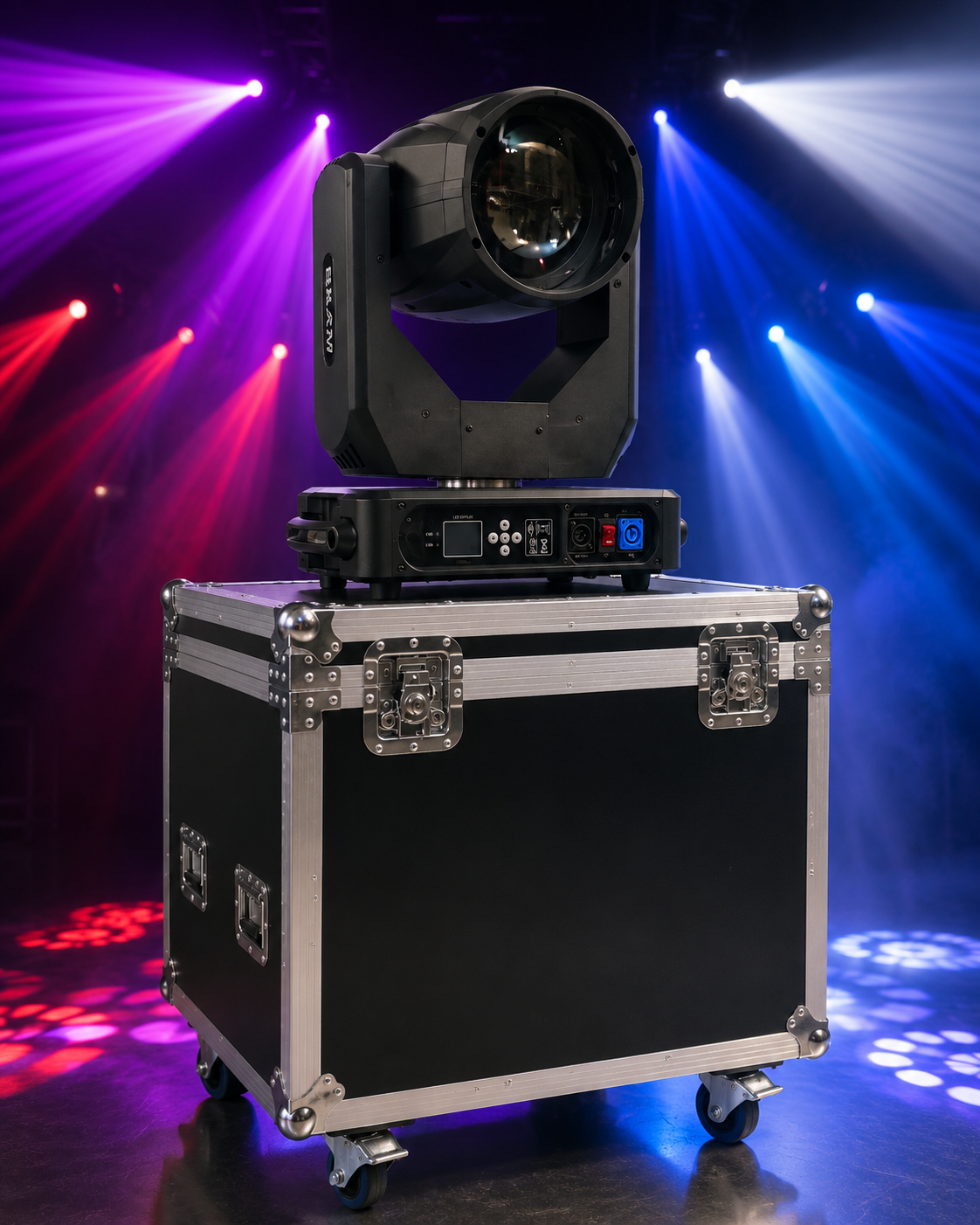 Moving head light beam 400w dmx512 (pair)