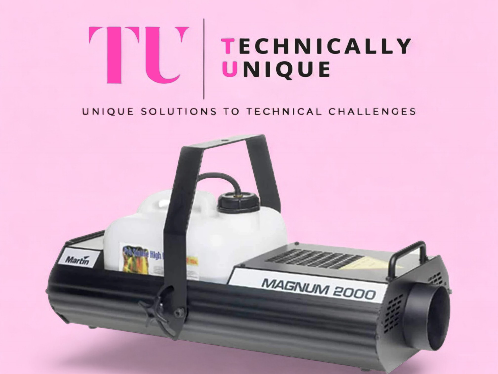 Martin magnum 2000 smoke machine - delivered/collected