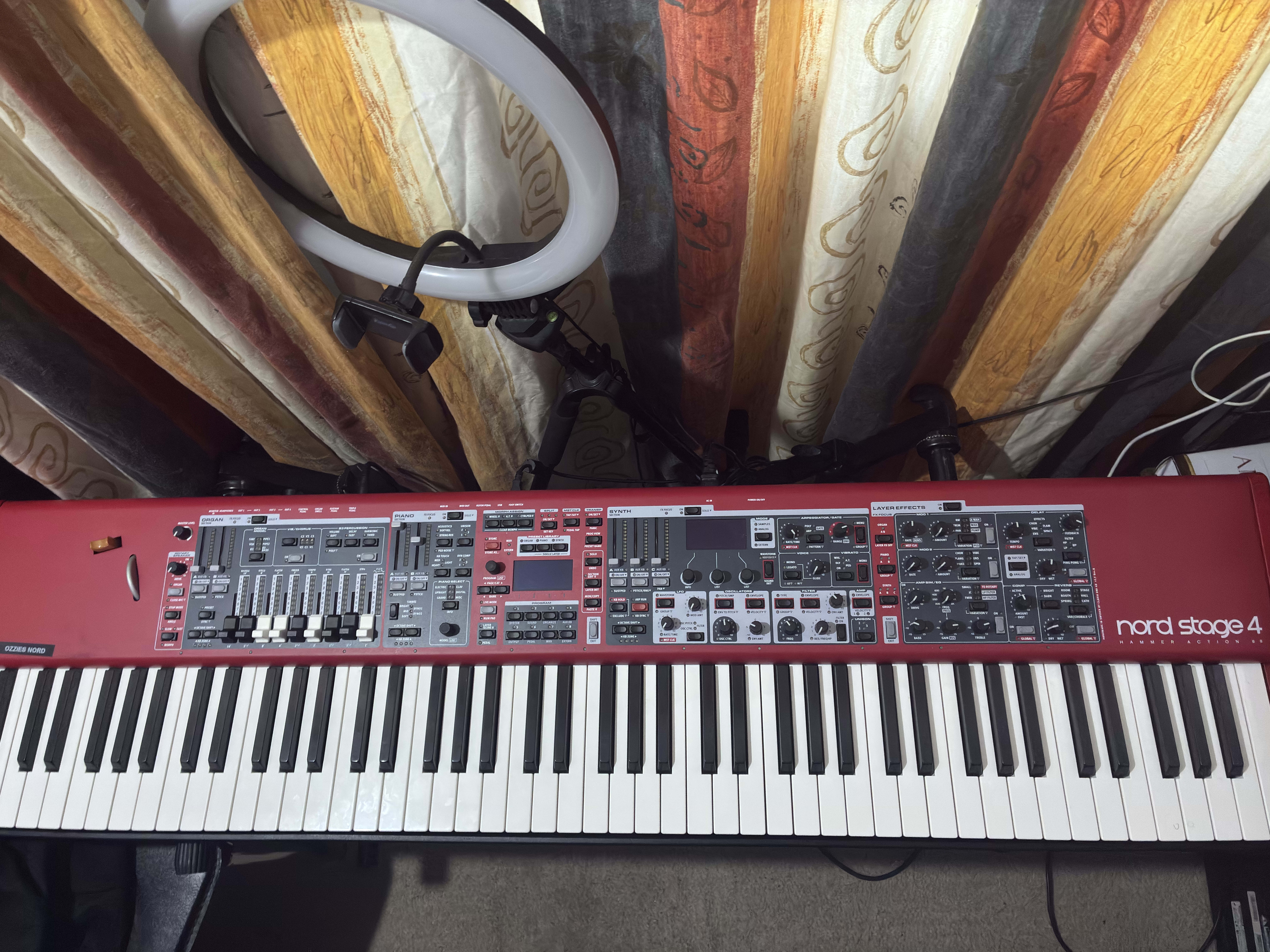 Nord stage 4 88  - professional stage keyboard