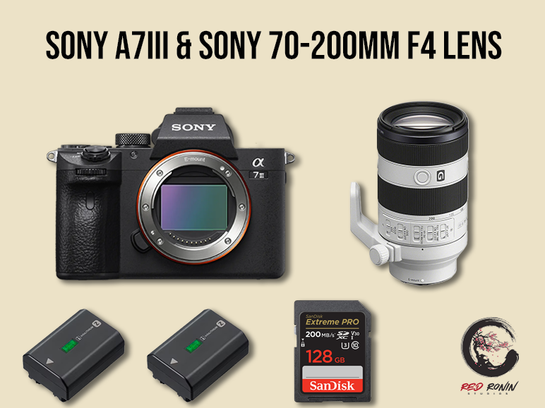 Sony a7iii + sony 70-200mm f4 lens