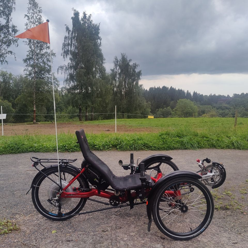 Liggesykkel hp velotechnik gekko med el-motor