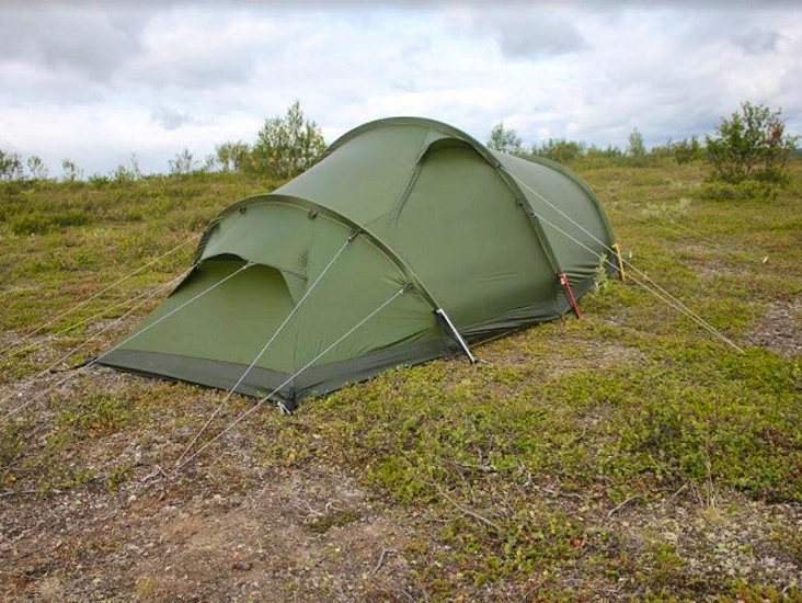 Tält för två personer - fjällräven abisko shape 2