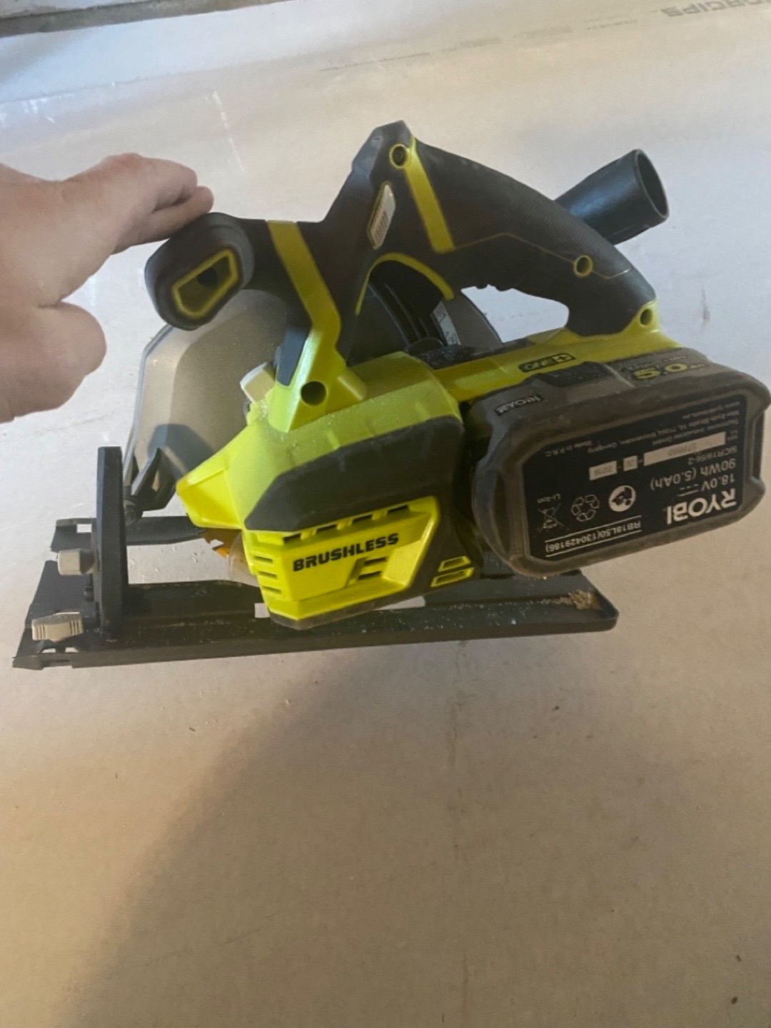 Ryobi cirkelsåg 