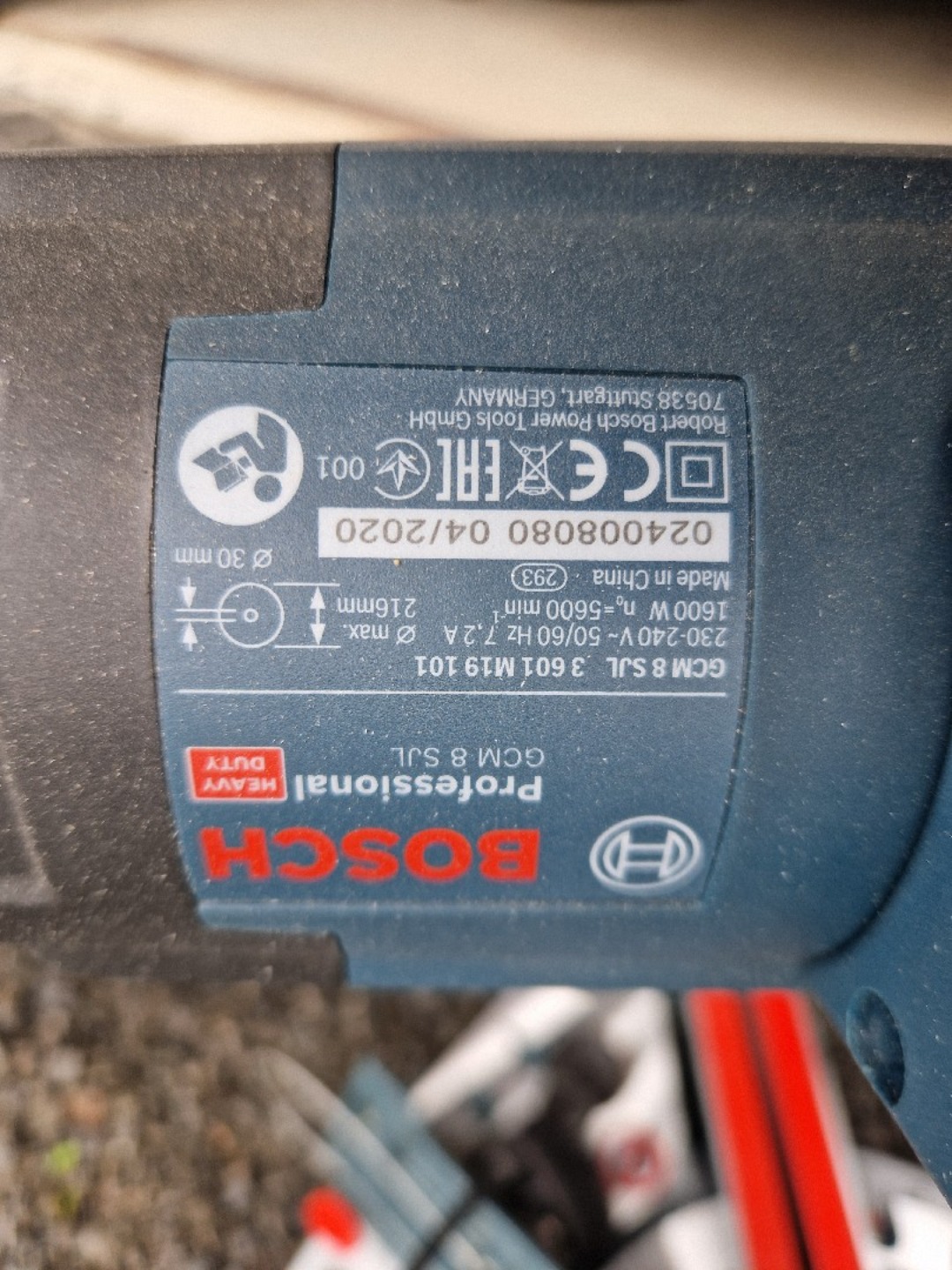 Kap- & gersåg bosch