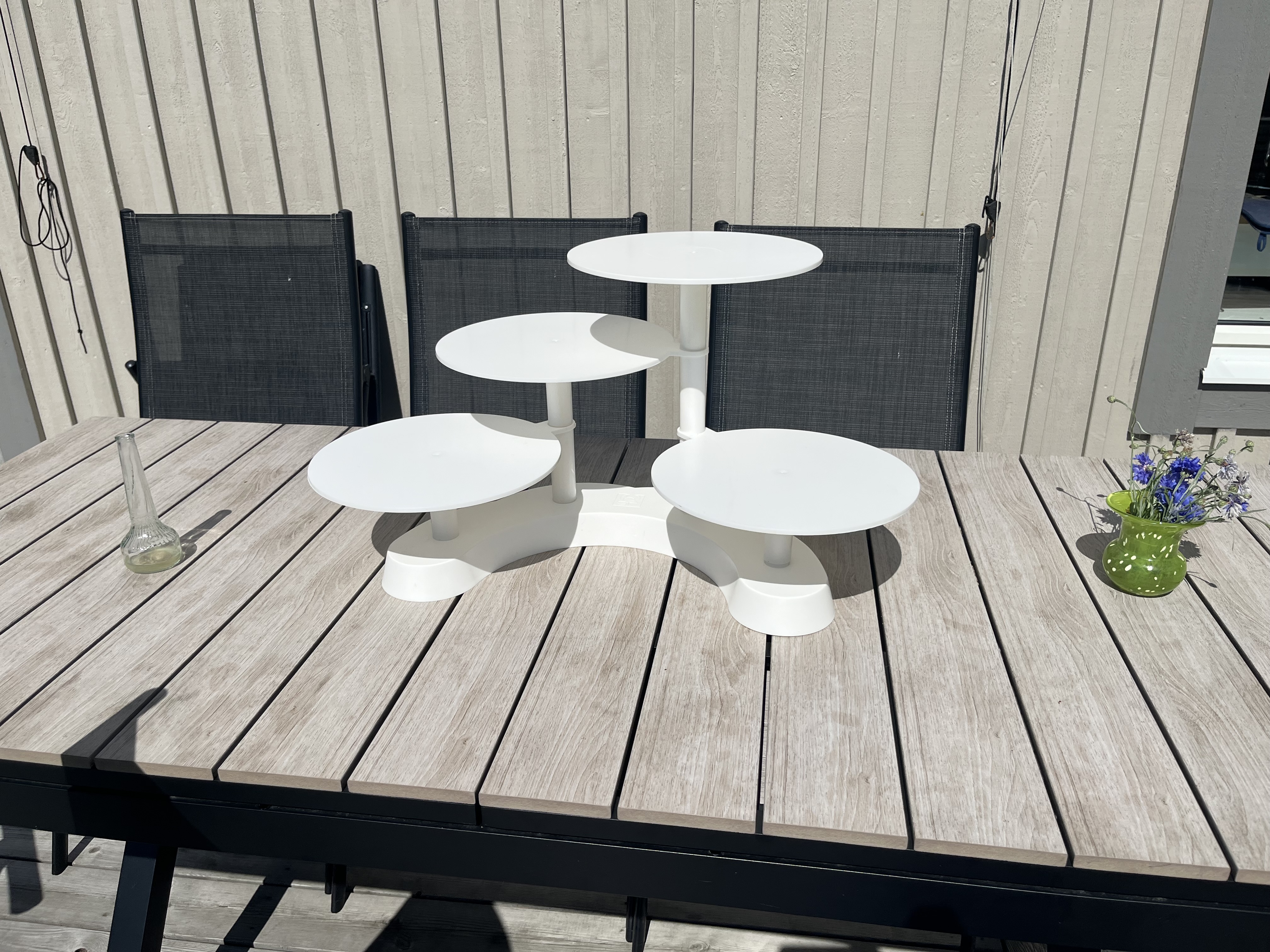 Tårtställning för bröllop och fest
