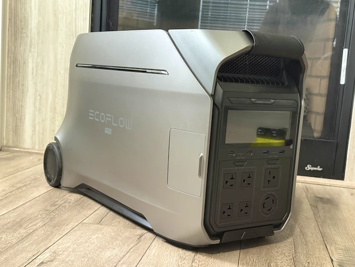 Ecoflow delta pro 3 power sation + 400 w solar panel + nema 14-50 adapter — whole-home ready