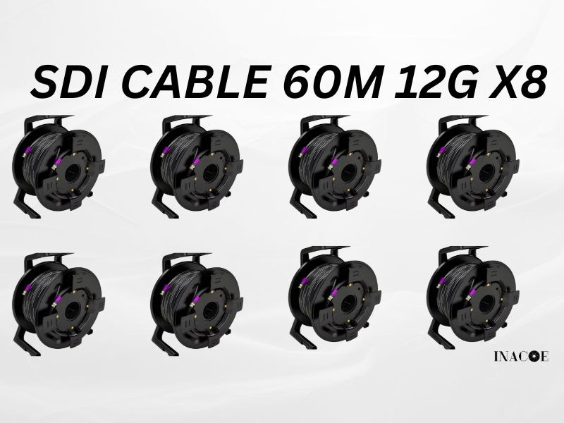 60m 12g-sdi bnc black drum x8