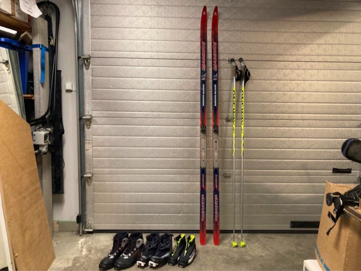 Vallningsfria längdskidor 200cm