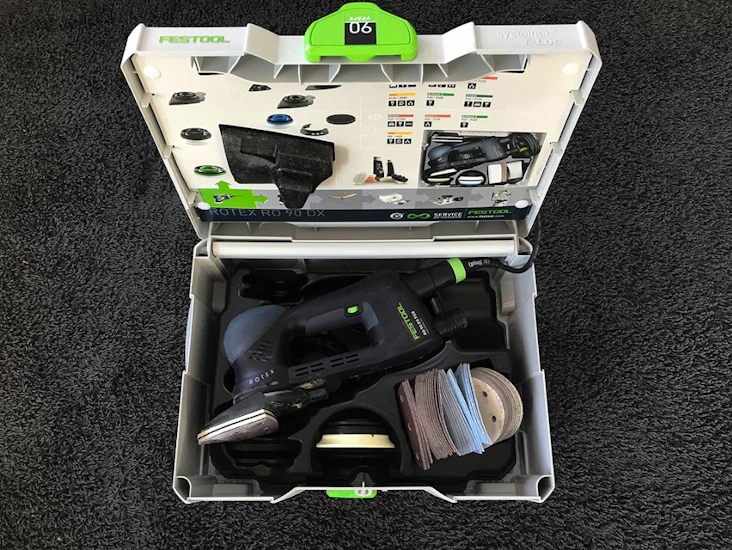 Slip- och polermaskin festool rotex ro 90 dx