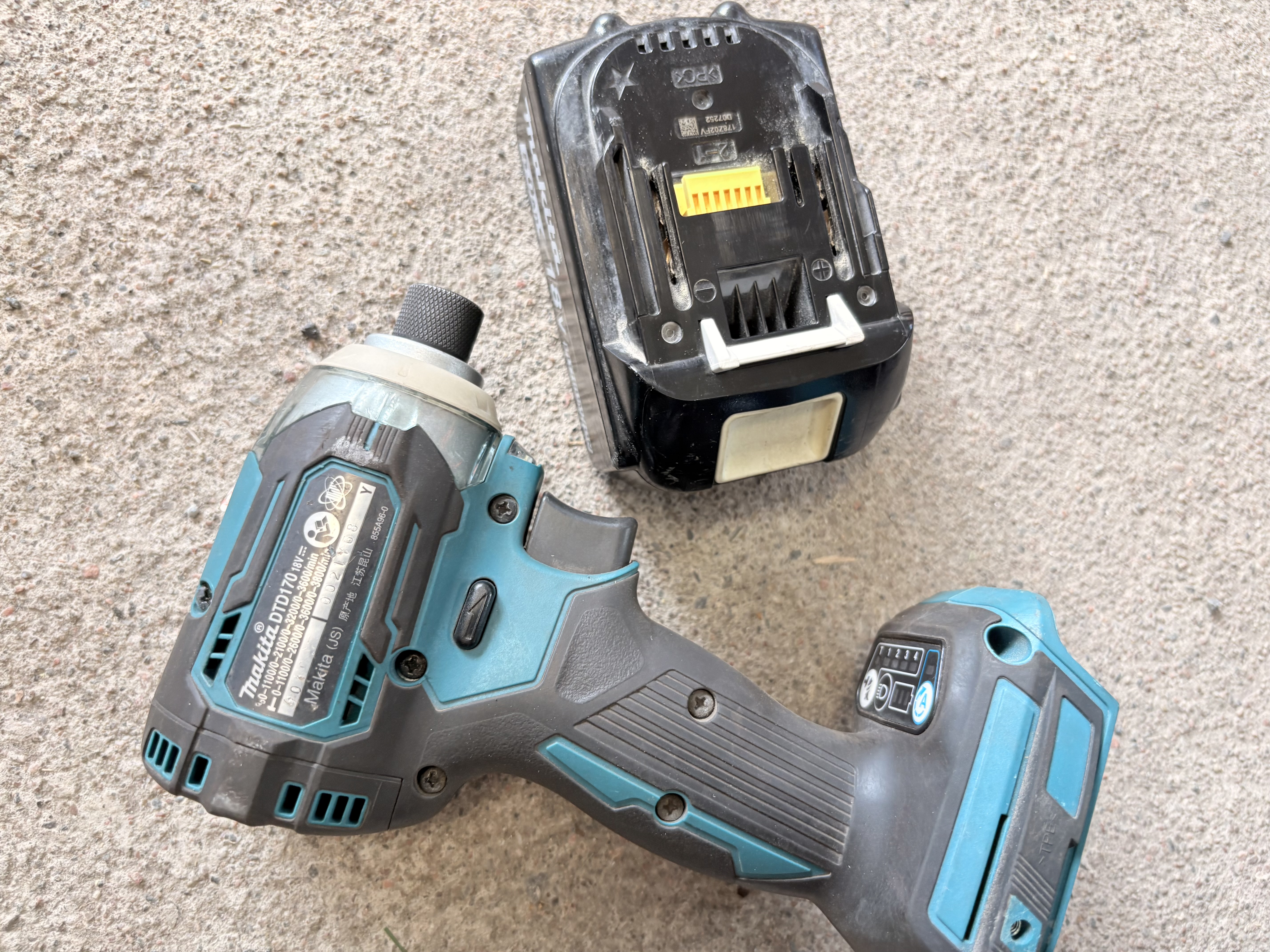 Makita dtd170 – slagskruvdragare, 18v