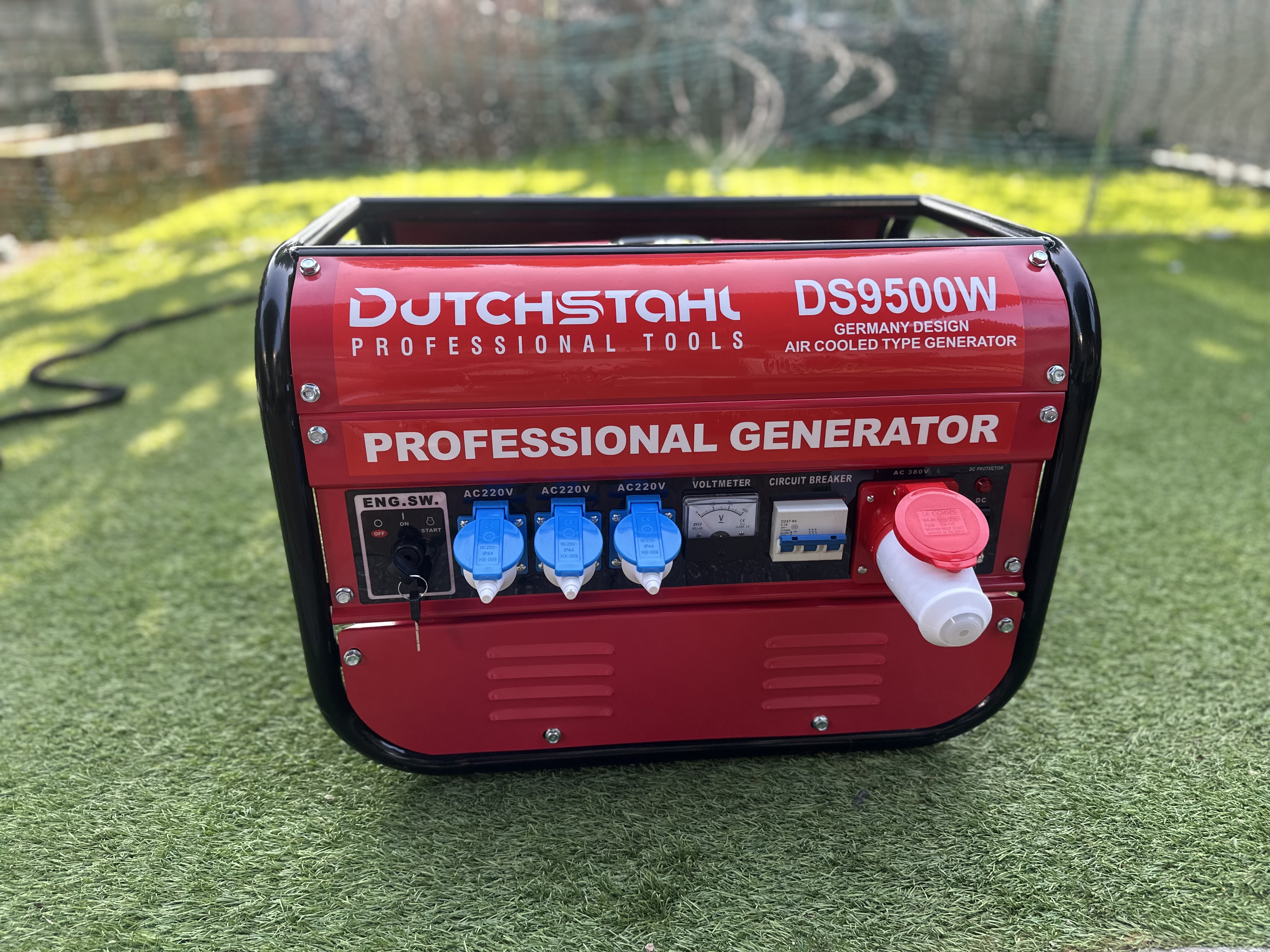 Dutchstahl professional tools petrol generator ds9500w 6.5hp silent 220v 8500w