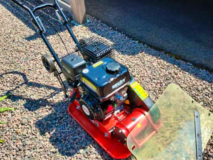 Markvibrator 63kg ny med gummimatta