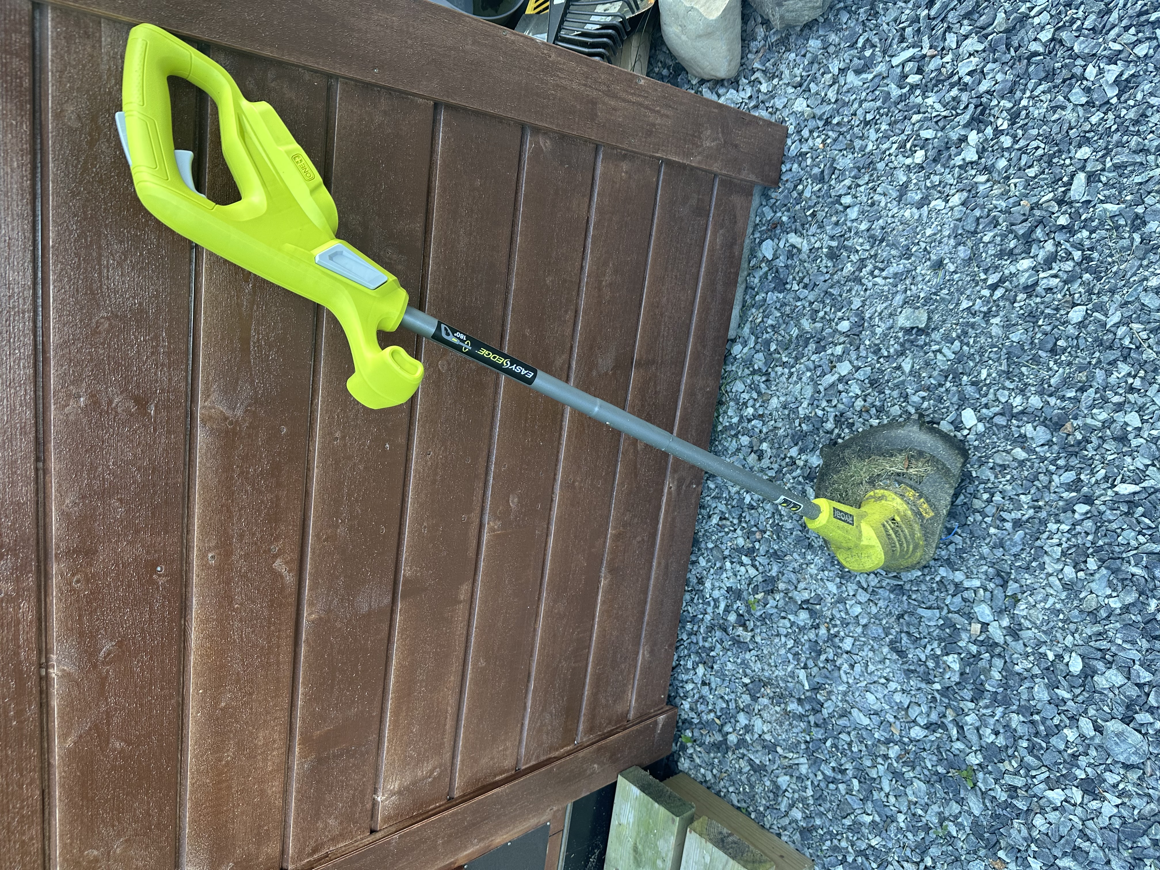 Ryobi one+ 18v enkel gresstrimmer