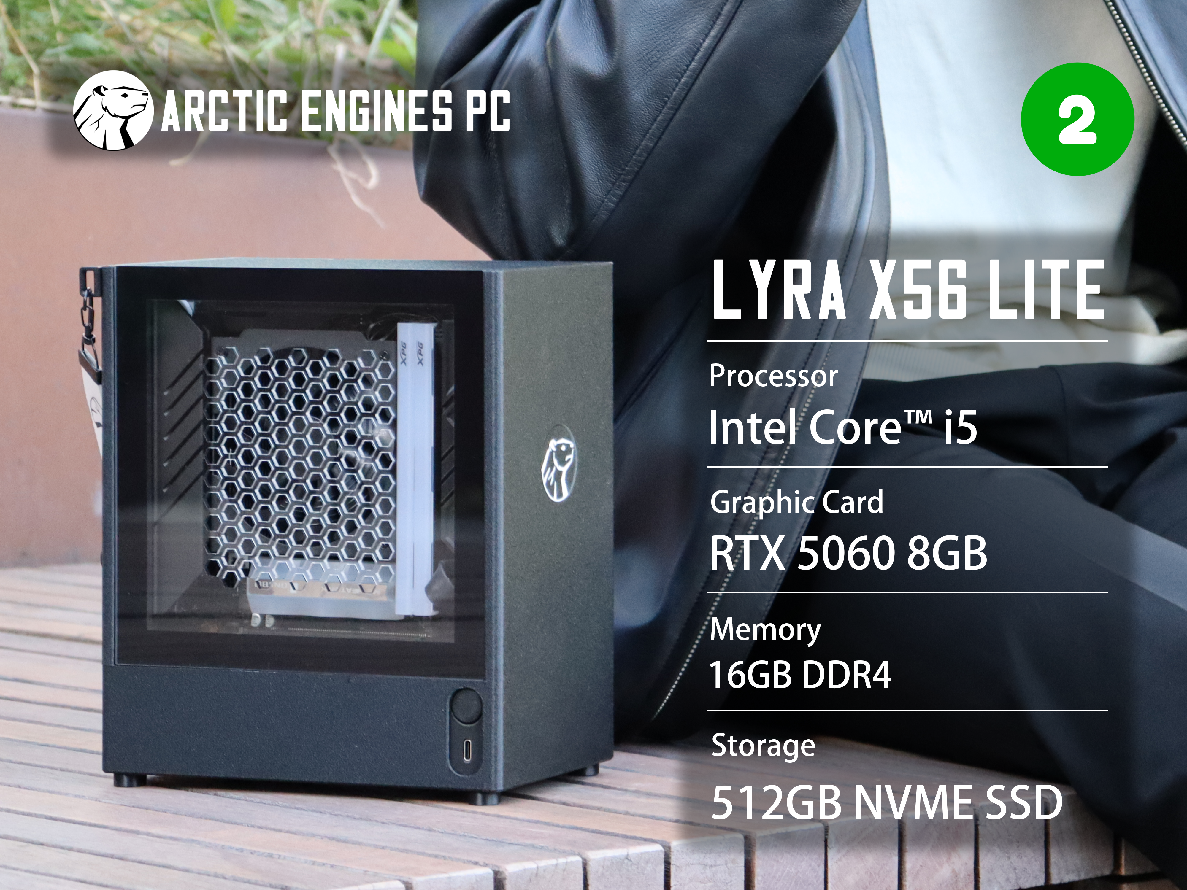 High spec gaming/live streaming pc - intel 12th gen i5, rtx 5060 8gb ultra-compact desktop pc #2