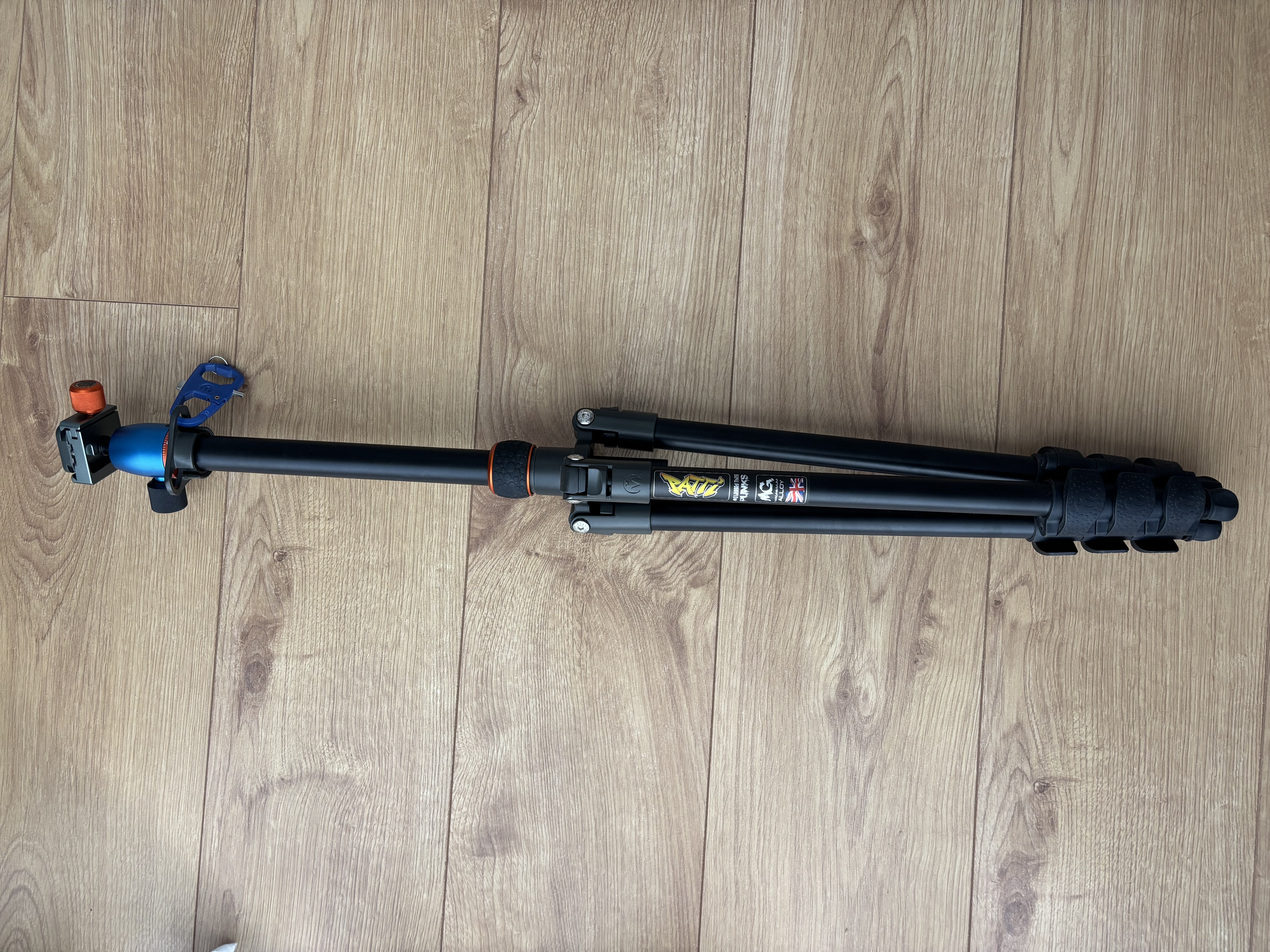 3 legged thing punks patti magnesium alloy travel tripod with ball head & quick release plate