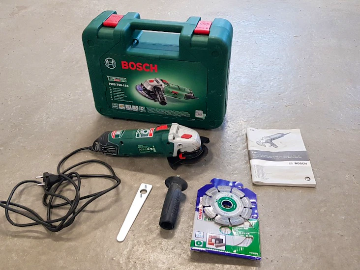 Vinkelslip bosch pws 750-115