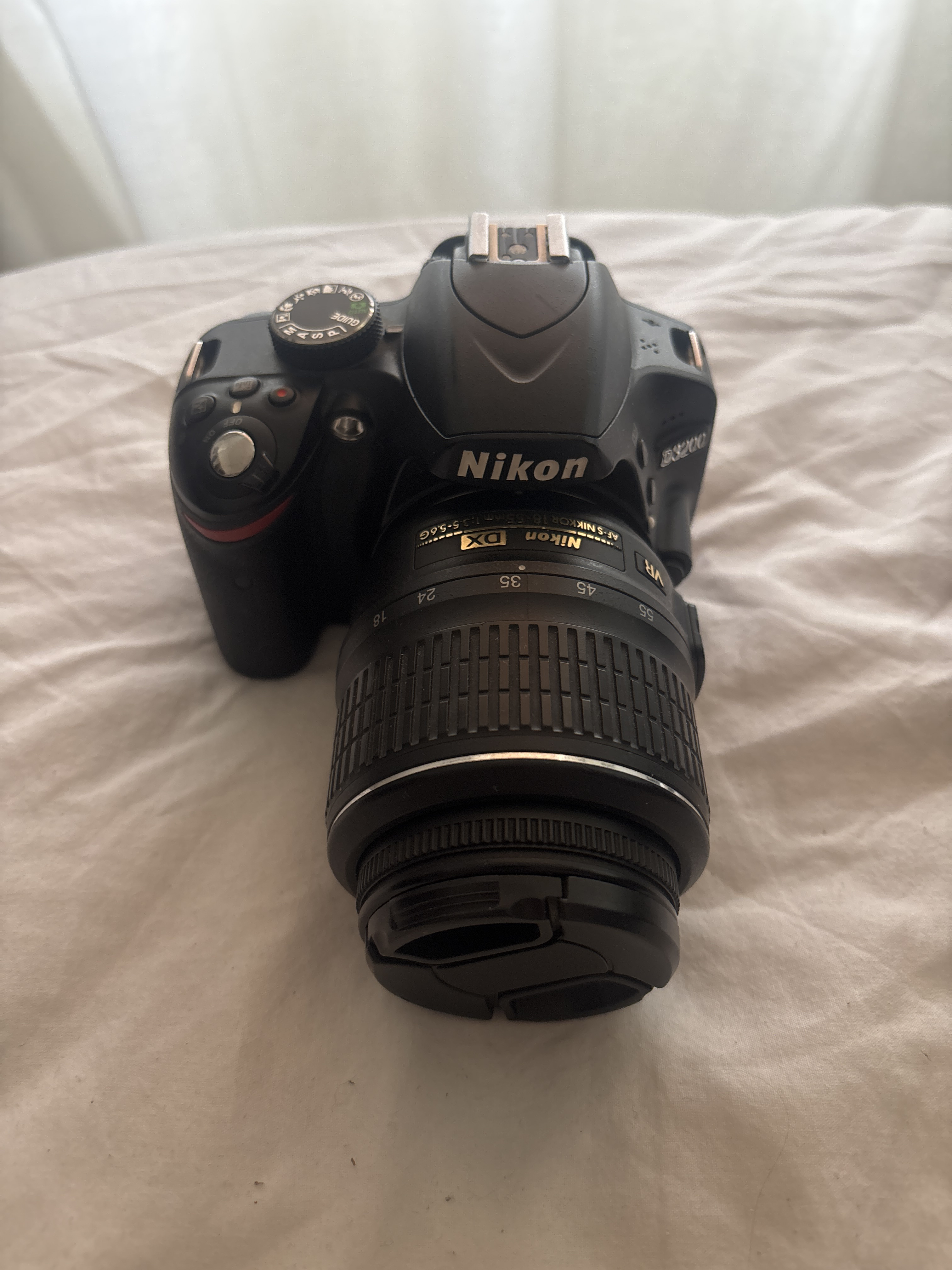 Nikon ds3200+50mm lens+18-55mm lens