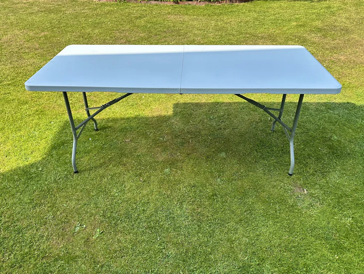 3st hopfällbara bord för festen, 180*75cm