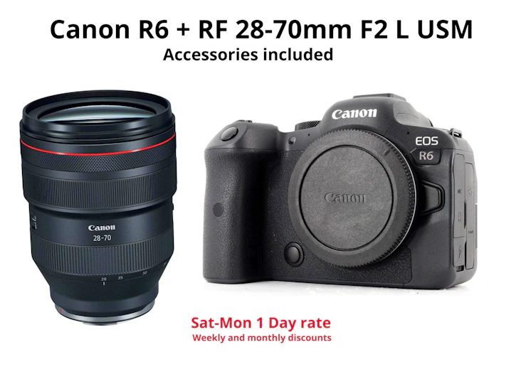 Canon r6 + rf 28-70mm f2