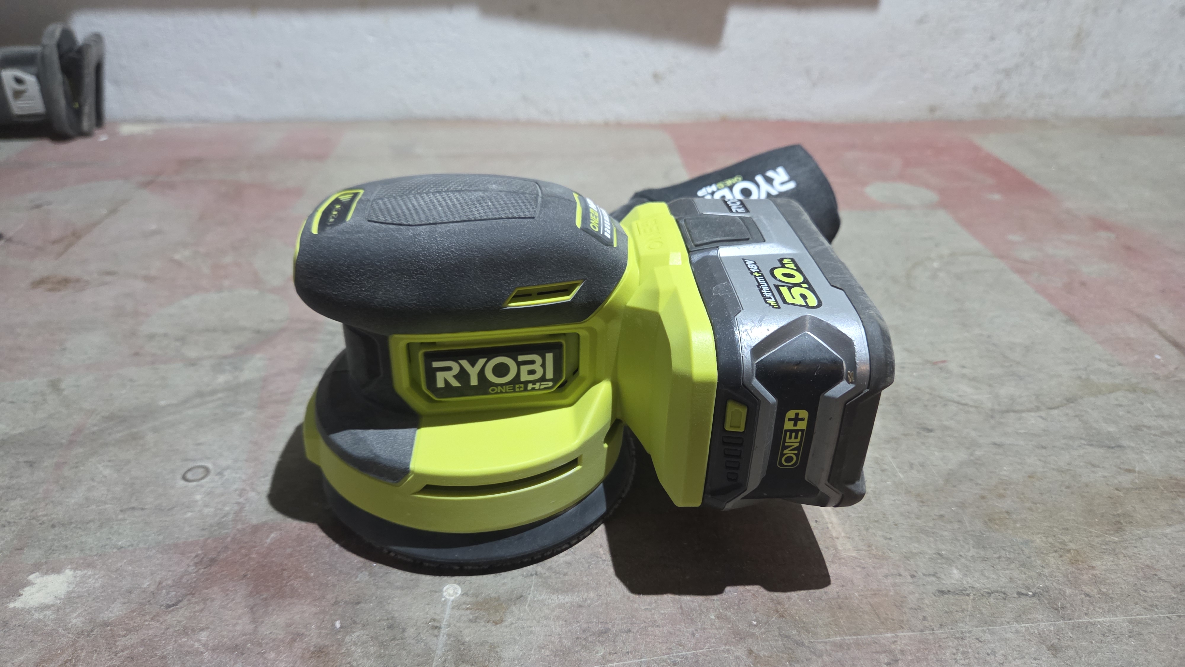Ryobi rros18c-0 eksentersliper m batteri 