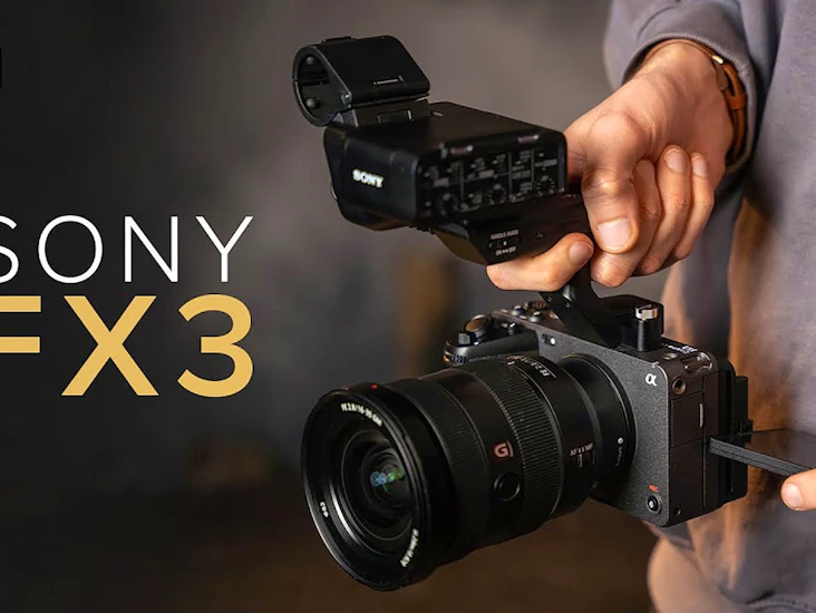 Sony fx3 with sony 55mm f1.8 zeiss lens